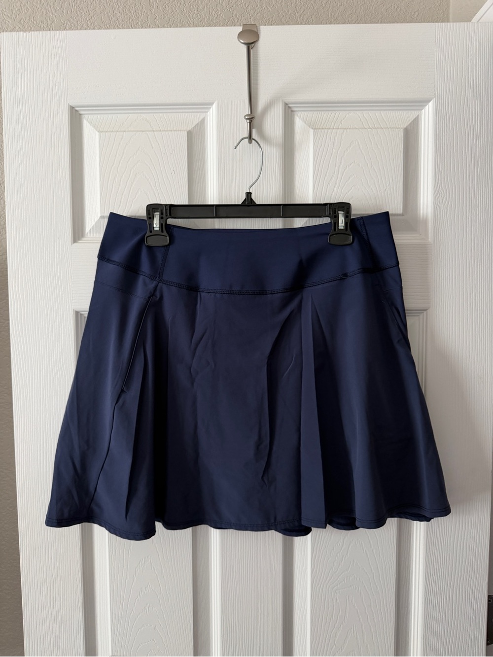 Puma Navy Pleated Skater Skirt